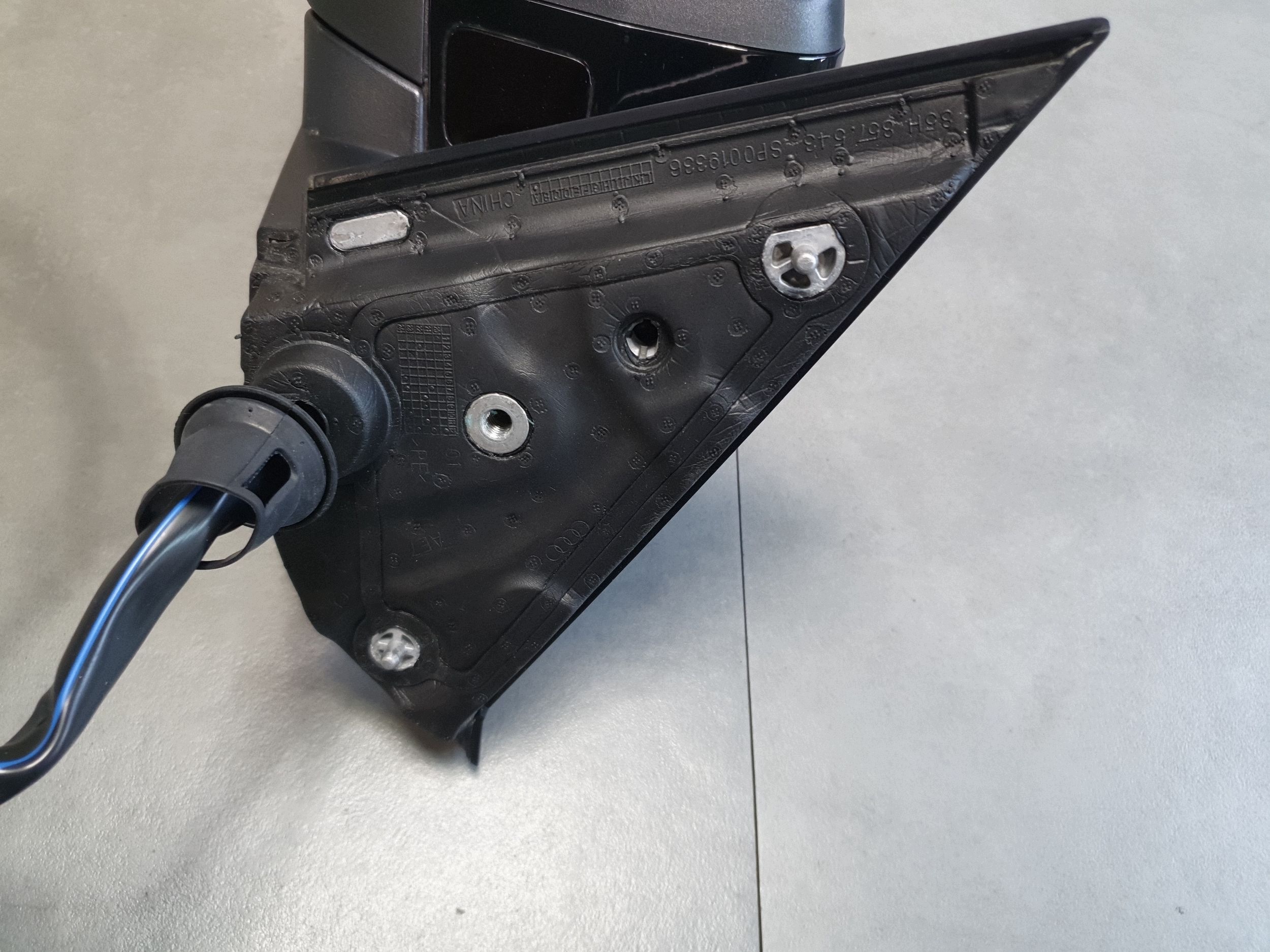 Audi Q6 e-tron elektrisch spiegel links 16+4 piny kamera 85H857409AF