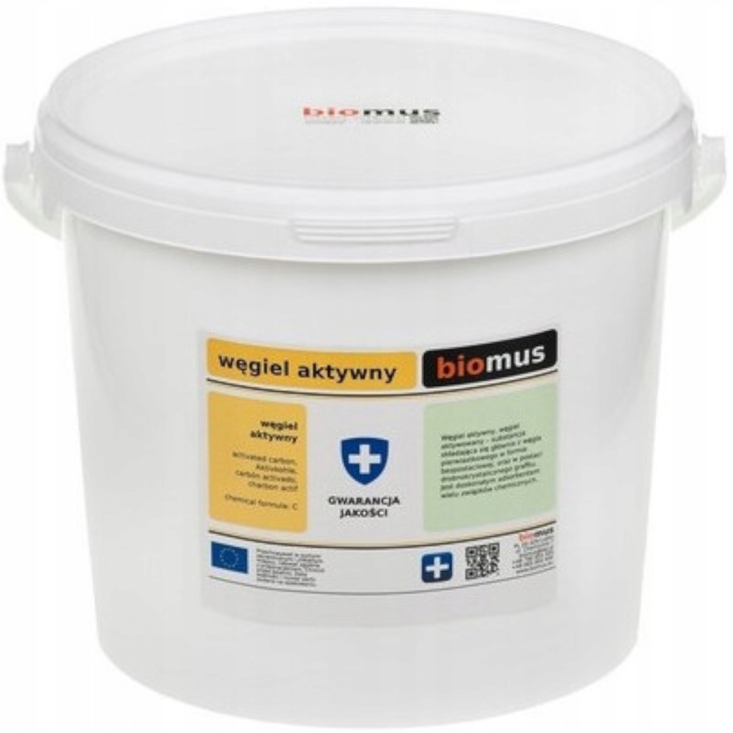 

Węgiel Aktywny aktywowany czysty 1kg Biomus