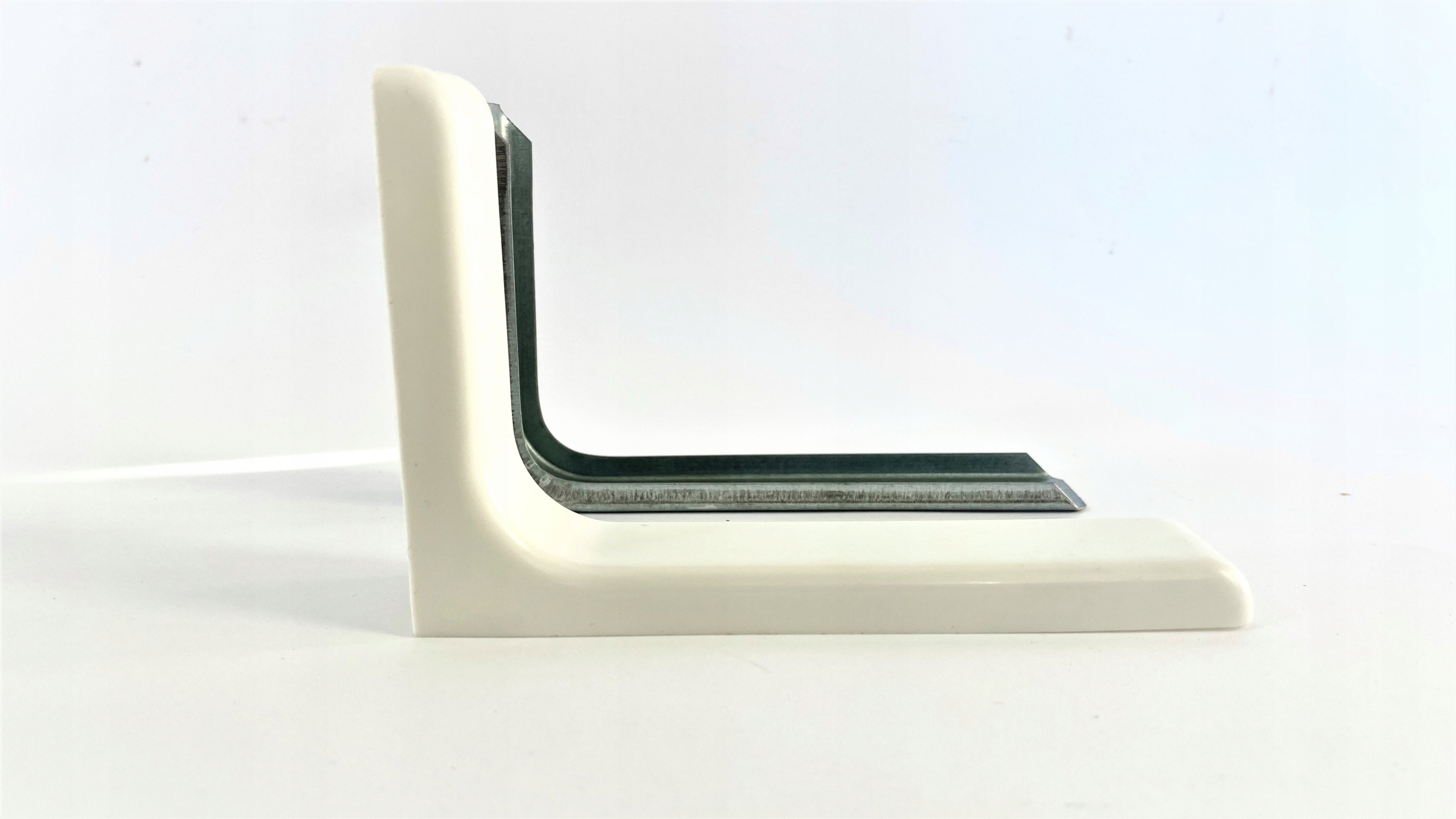 WSPORNIK PÓŁKI KĄTOWNIK UCHWYT 120 BIAŁY