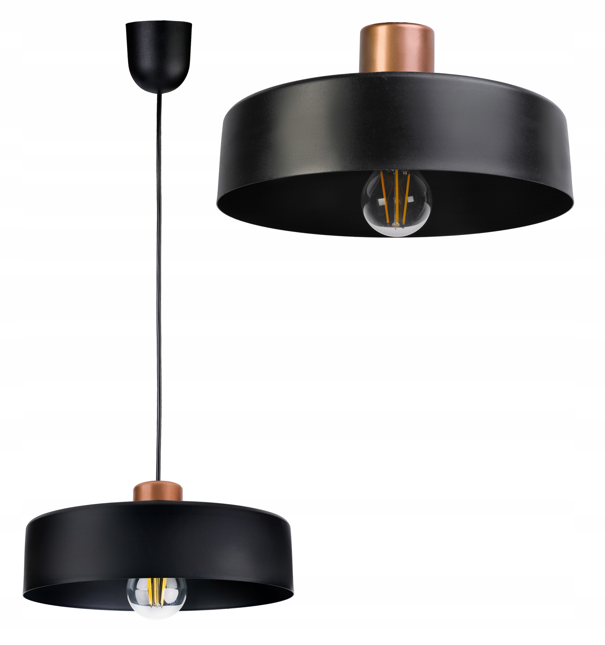 

Lampa Wisząca Sufitowa zwis Żyrandol Kubek xl Led