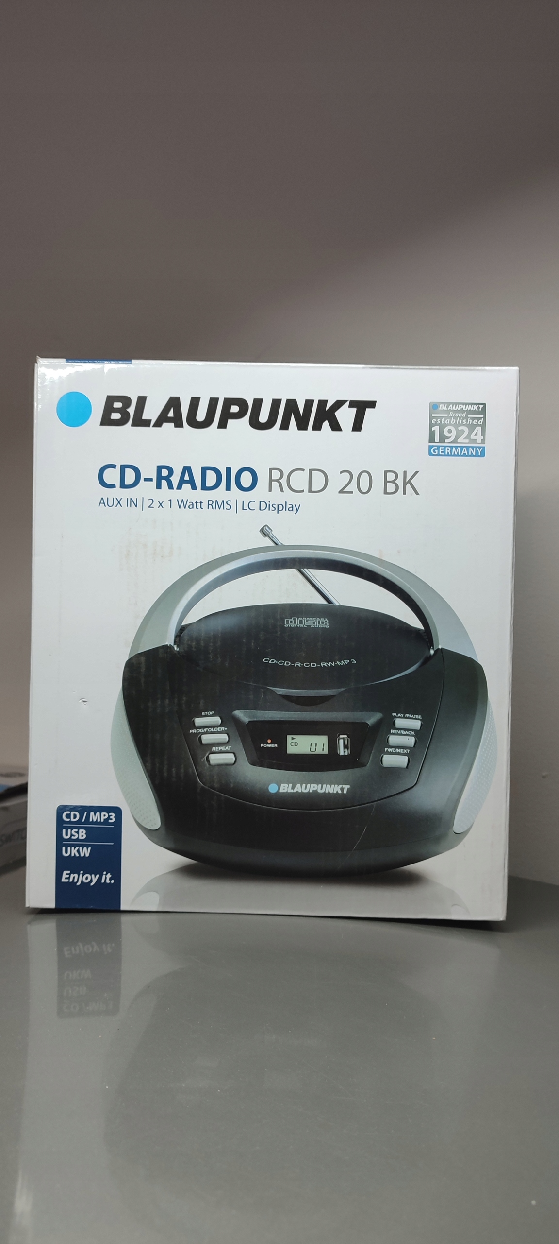 Radio boombox BLAUPUNKT B 120 BK Sklep, Opinie, Cena w Allegro.pl