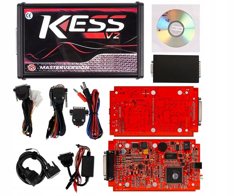 Programátorové Rozhranie Kess V2.80 Ecu 5.017 Červená Ue