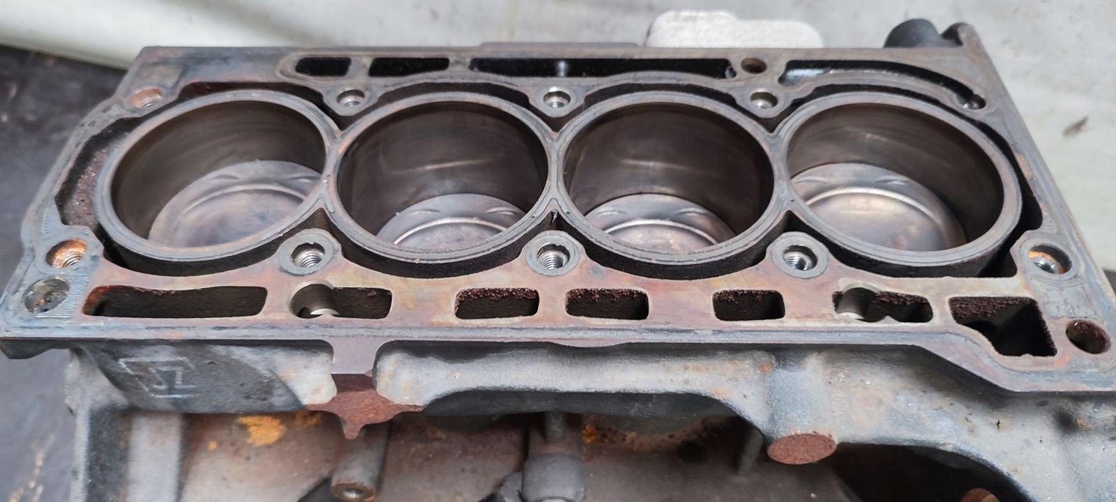 Blok dol des motors VW Golf plus 1,4 TSI CAX