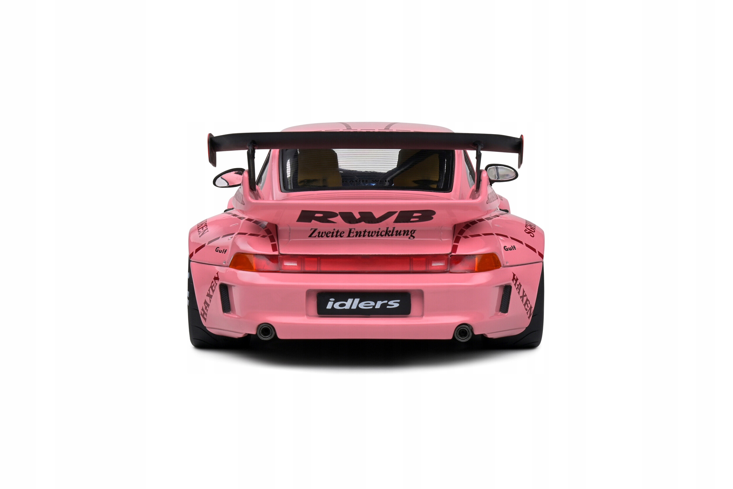 PORSCHE 911 (993) RWB PINK PIG SOPRANOS 1:18 metalowy SOLIDO