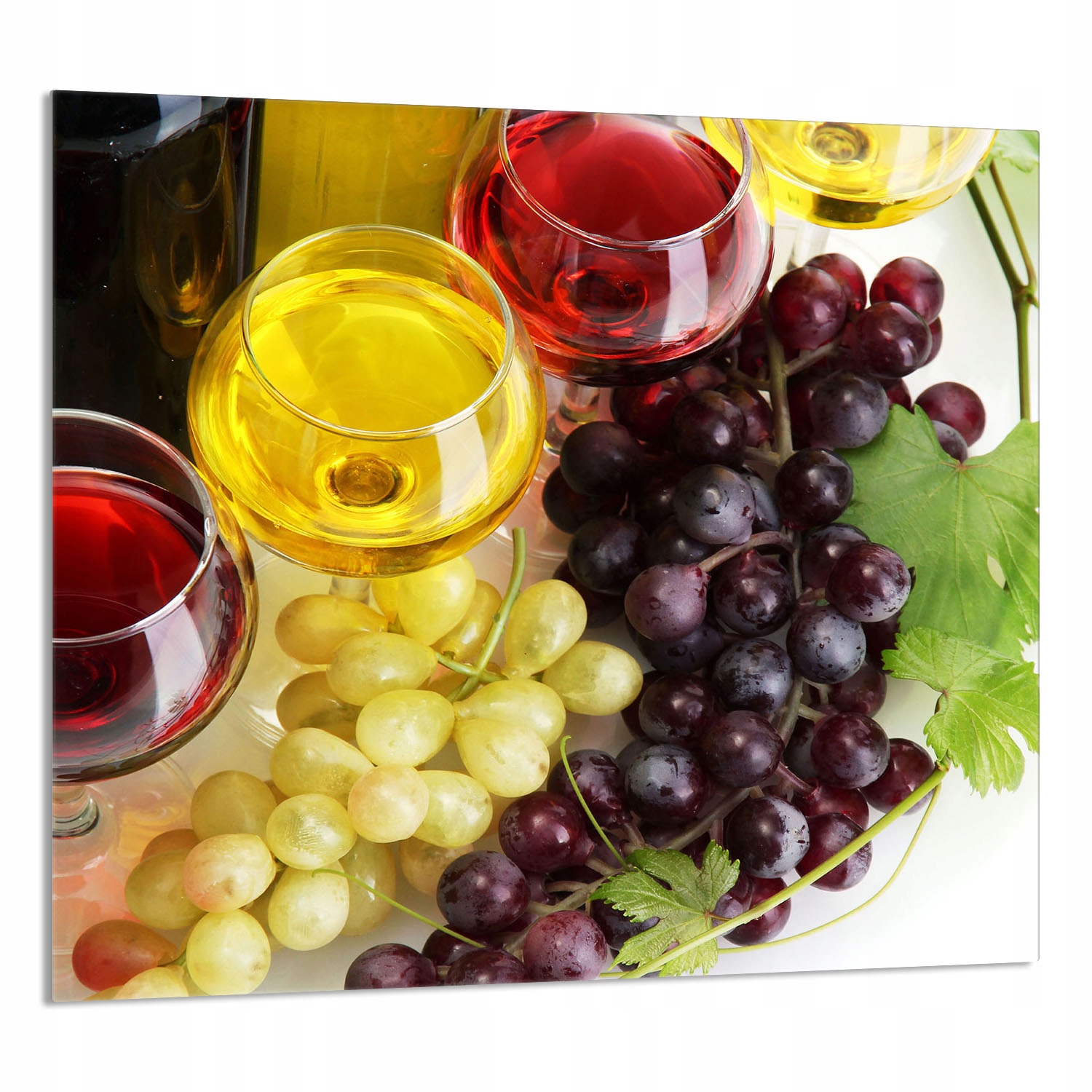 Skleněný Panel Do Kuchyně 65x60 Víno Tvrzené Sklo