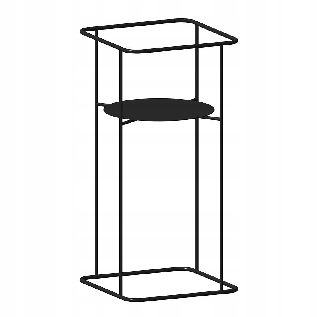 Držiak Na Kvetináč kovový stojaci Jaskier W pevný vysoký stojan na veľkú rastlinu