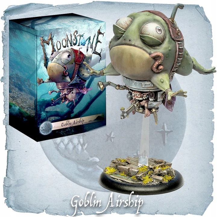 Moonstone Goblin Airship Modele do sklejania