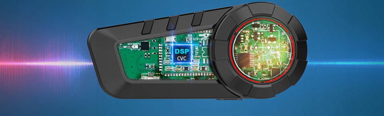 INTERKOM 6 OSÓB BLUETOOTH KY-PRO V4 EU 1 kask mówi do nas po POLSKU Typ mikrofonu hybrydowy