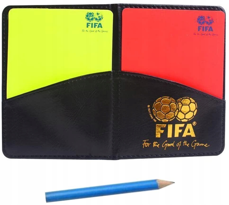 

Kartki Sędziowskie Etui Z Notatnikiem Fifa