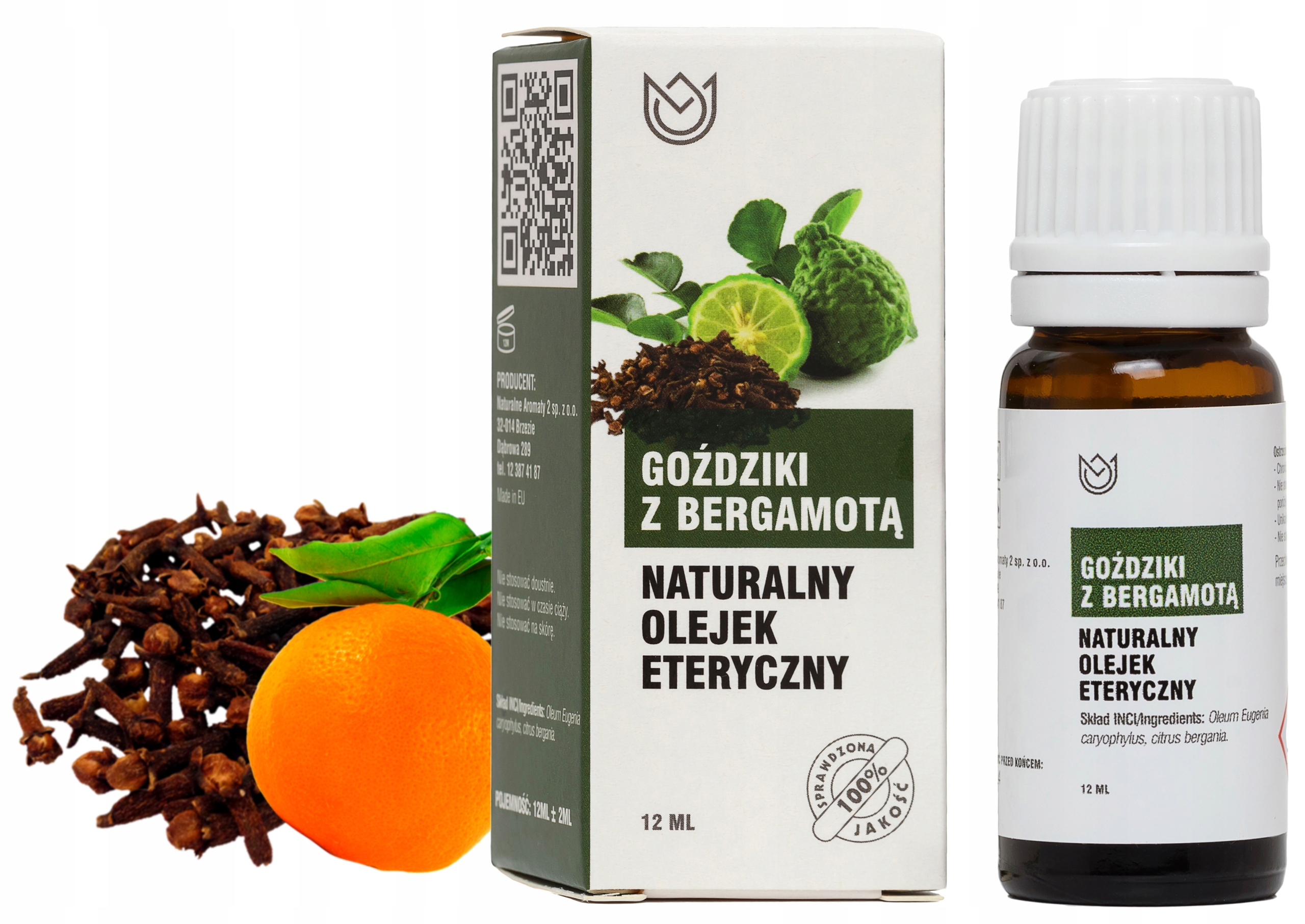 

Goździki Z Bergamotą Olejek Eteryczny 12 ml