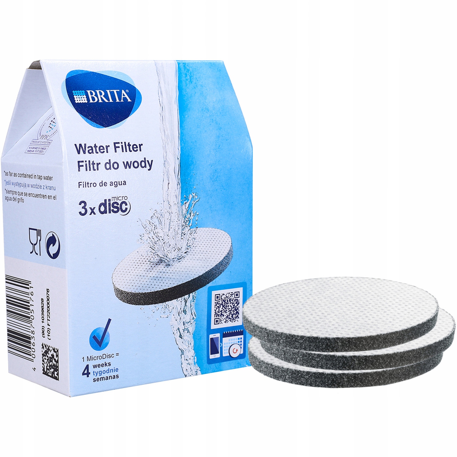 Wkład filtrujący do butelki Brita MicroDisc 3 szt.