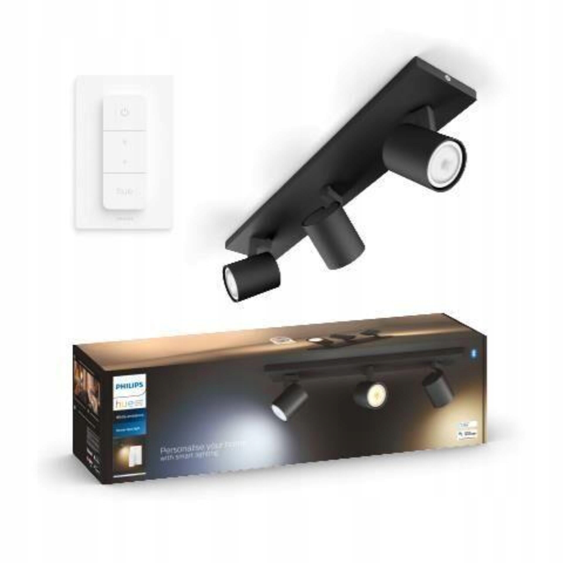 Philips Hue Wa Runner bodové Led svítidlo GU10 3x5W 350lm 2200-6500K IP20,
