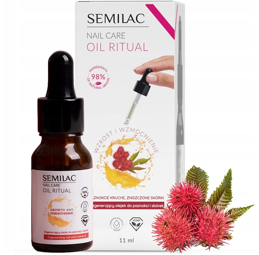 SEMILAC Care olejek do paznokci Regenerujący 11ml