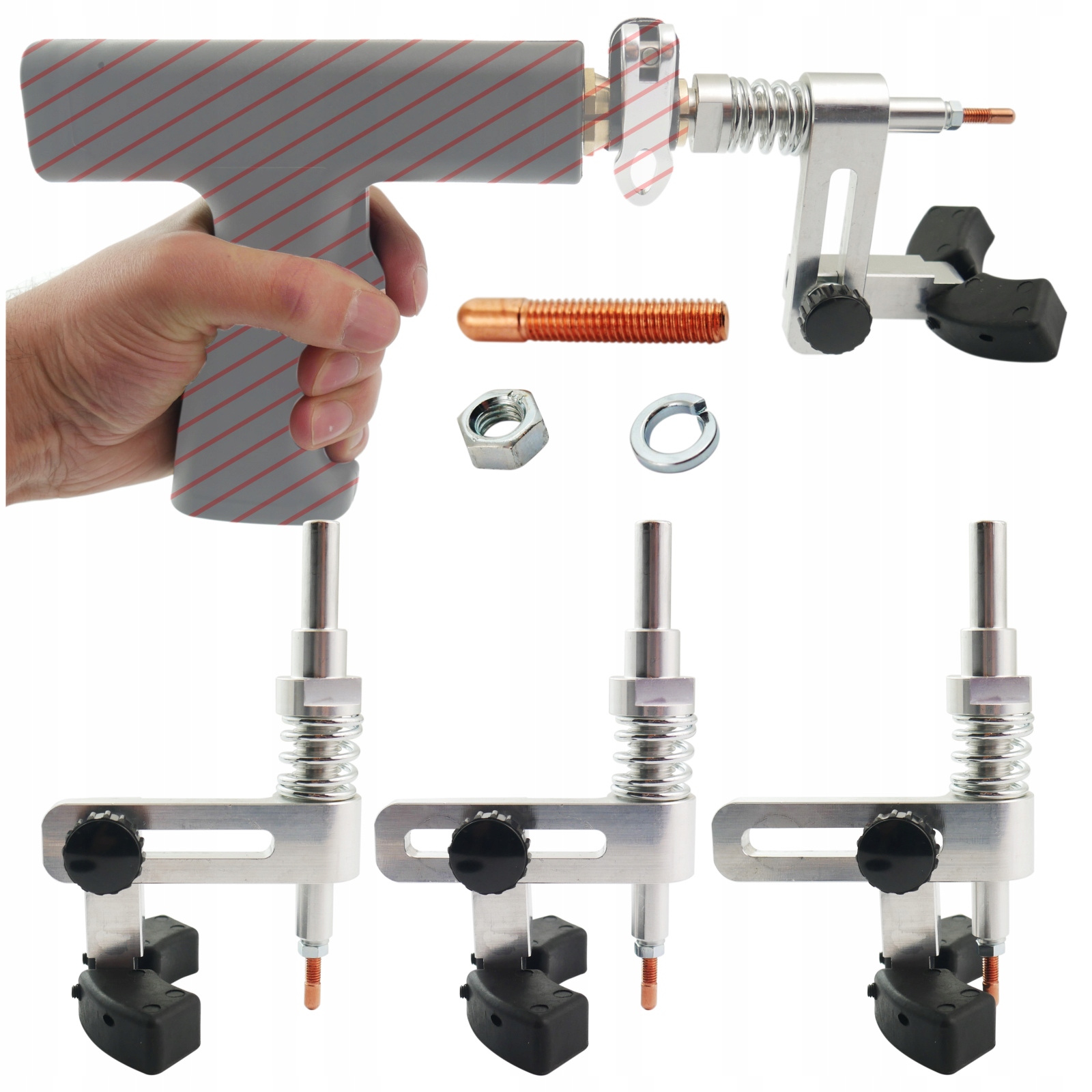 Pákový Puller H s elektrodou M5 nahrazující trojúhelníky 2ks Spotter