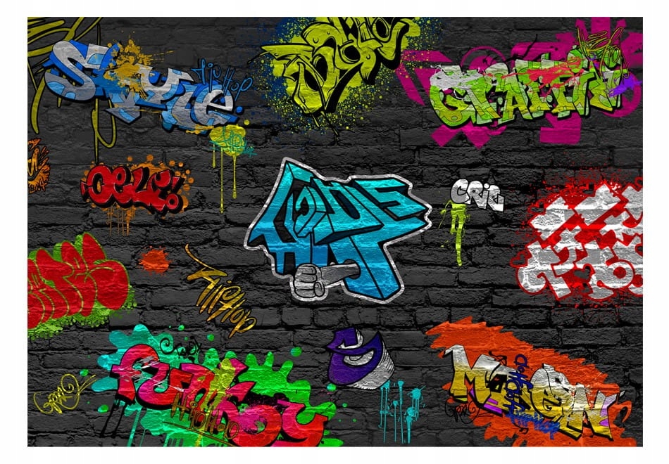 

Fototapeta - Graffiti wall - 150X105
