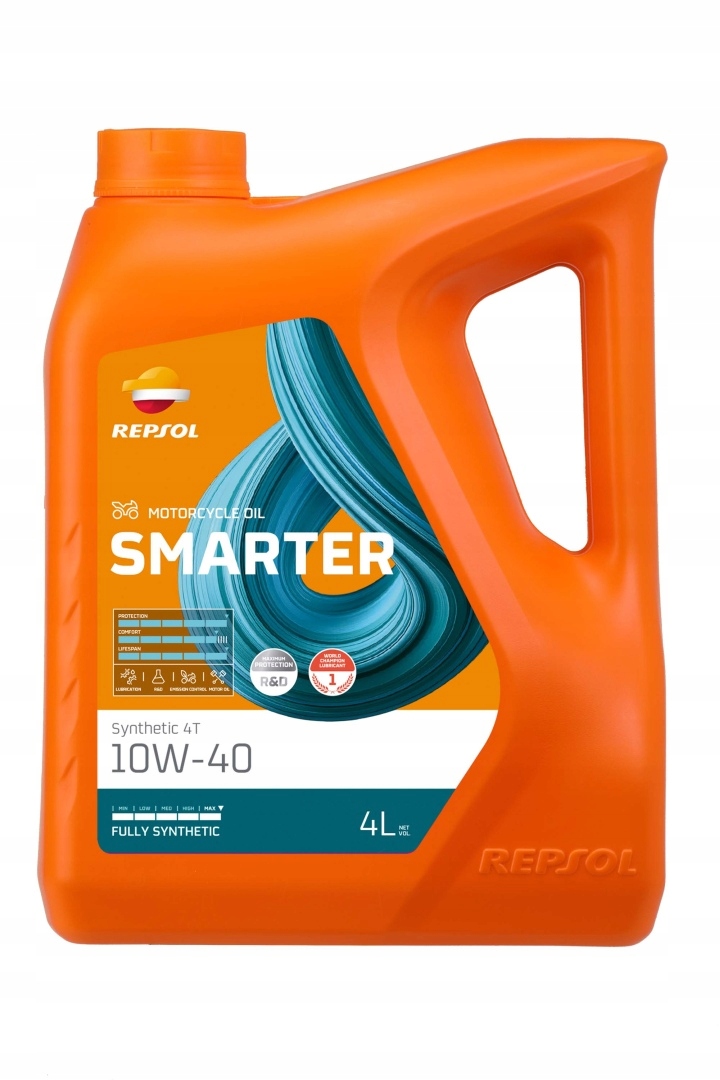 Olej syntetyczny Repsol 4T Smarter Synthetic 10W40 4L MA2