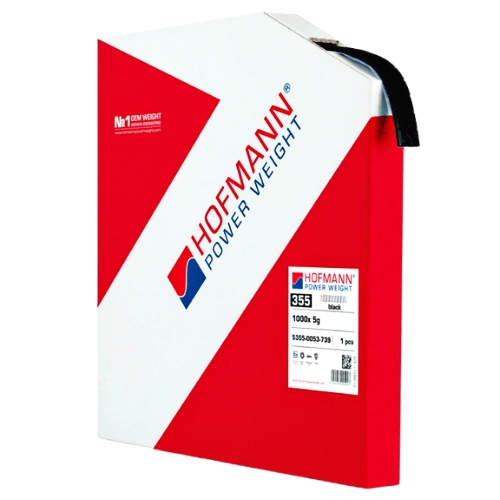 Ciezarki klejone ROLKA czarne HOFMANN SPEEDLINER