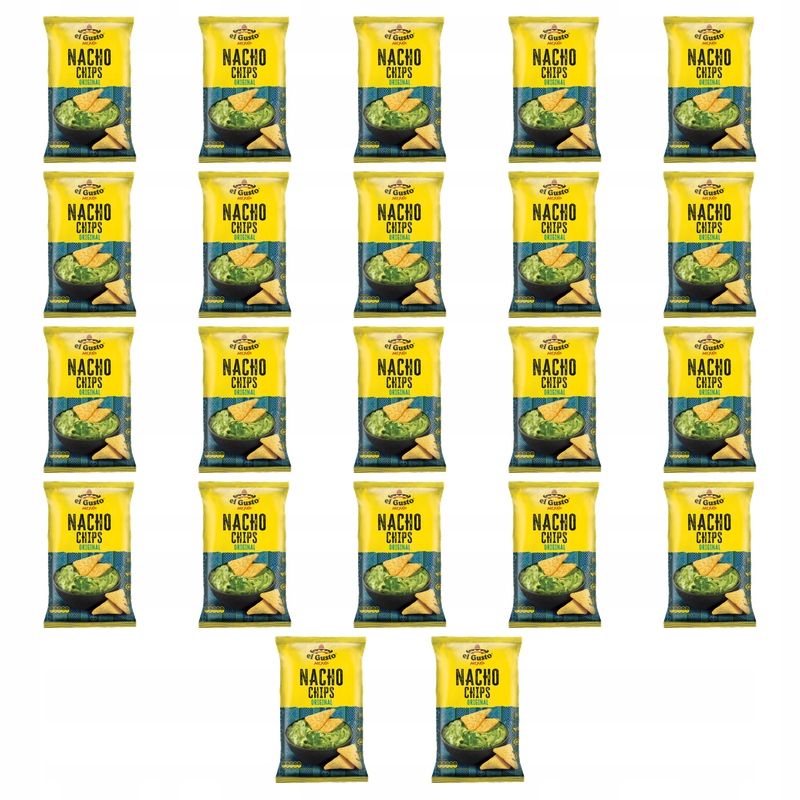 Nachos Original 180g el Gusto Mexico X22