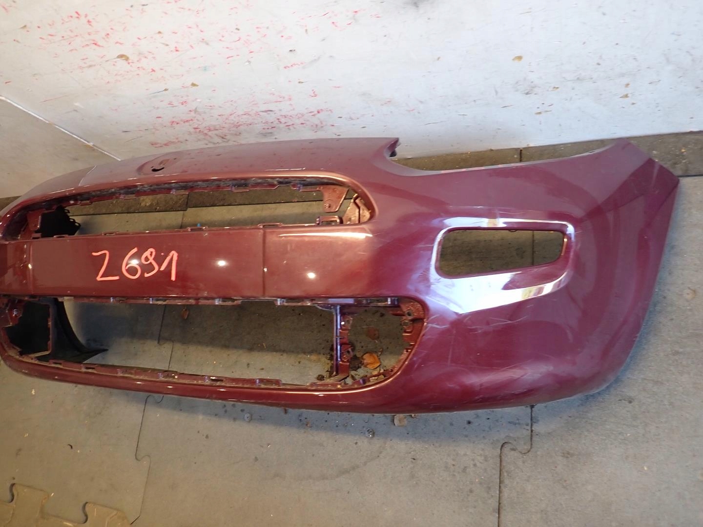 bumper front front FIAT PUNTO LIFT 2012- 735536139