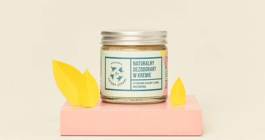 CZTERY SZPAKI Cytrusowy dezodorant w KREMIE 60ml Rodzaj krem