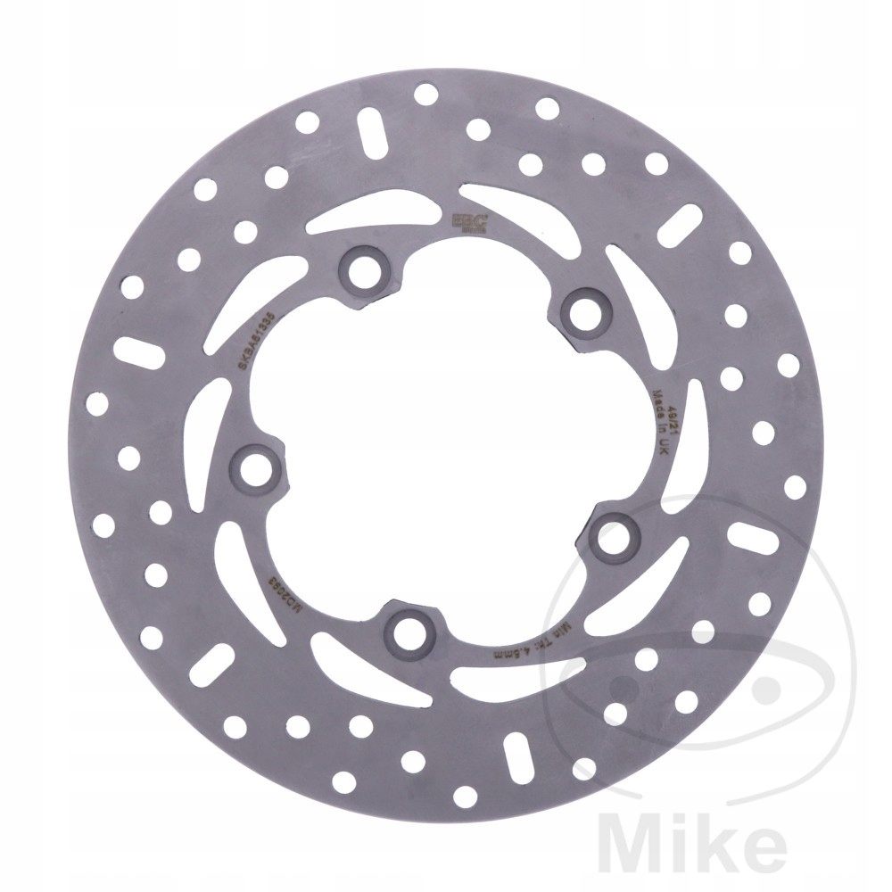 Brzdový kotúč zadný Ebc MD2093