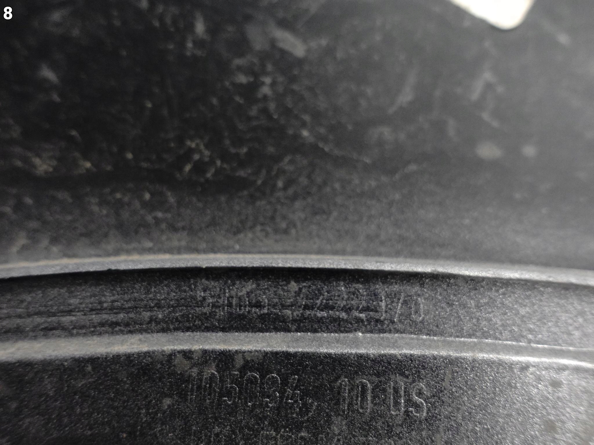 BMW X5 E70 LCI LIFT 10-13 fender right front *washer*