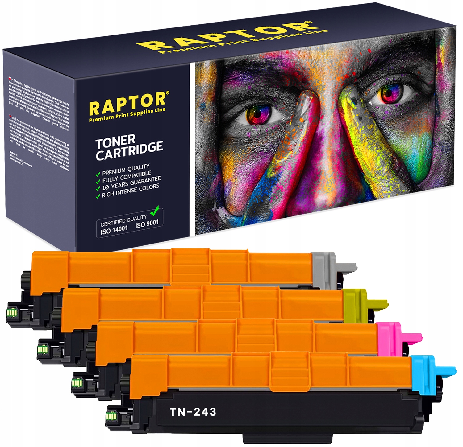 Zestaw tonerów do Brother TN-243 Cmyk