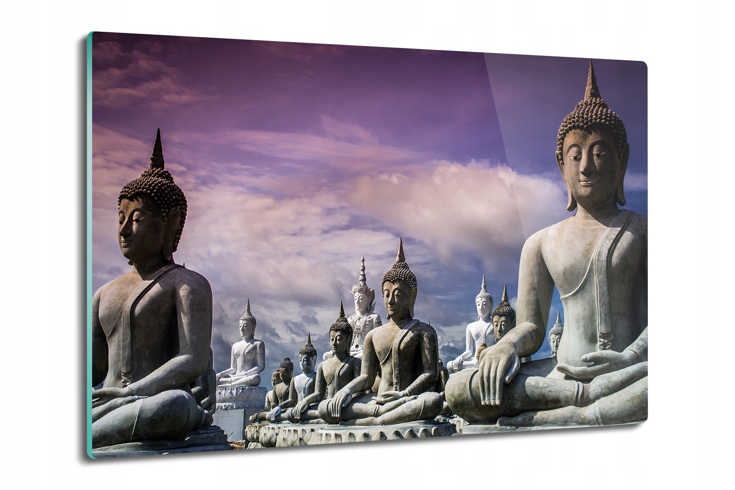 s potiskem moderní deska Buddha sochy 80x52