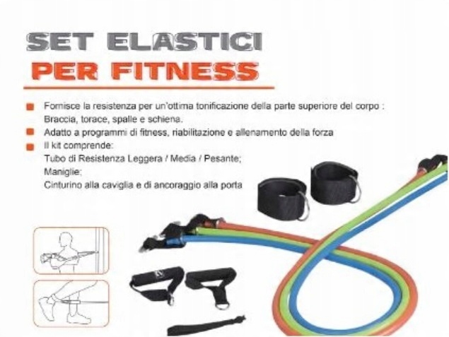 

Zestaw 3 gum oporowych do ćwiczeń fitness
