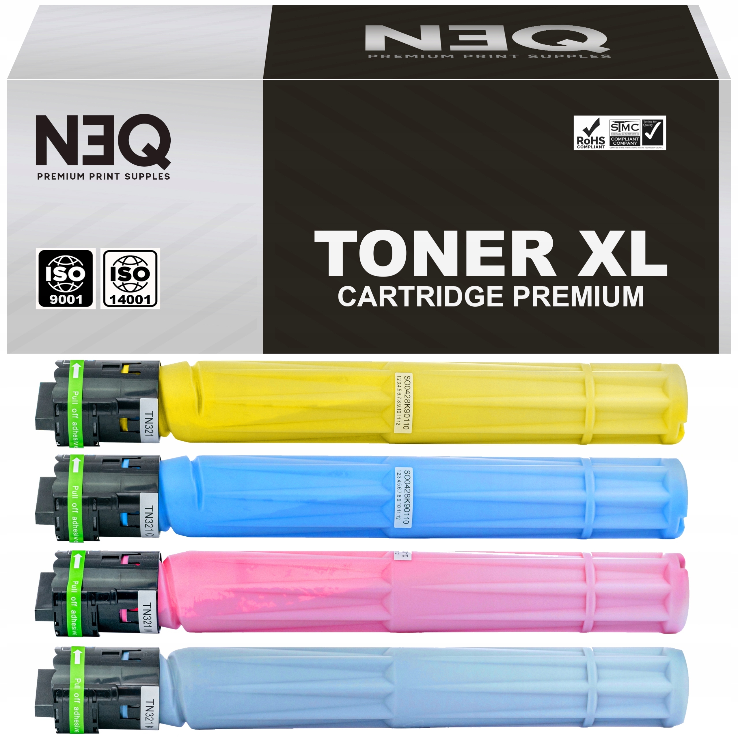 Toner TN-321 XL Pre Konica Minolta Bizhub C224 C224e C284 C284e C364 C364e