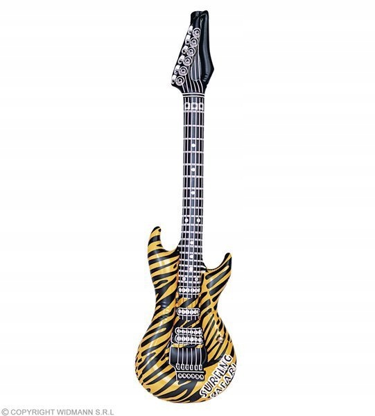 

Gitara Elektryczna Rockowa Pomarańczowa Dmuchana