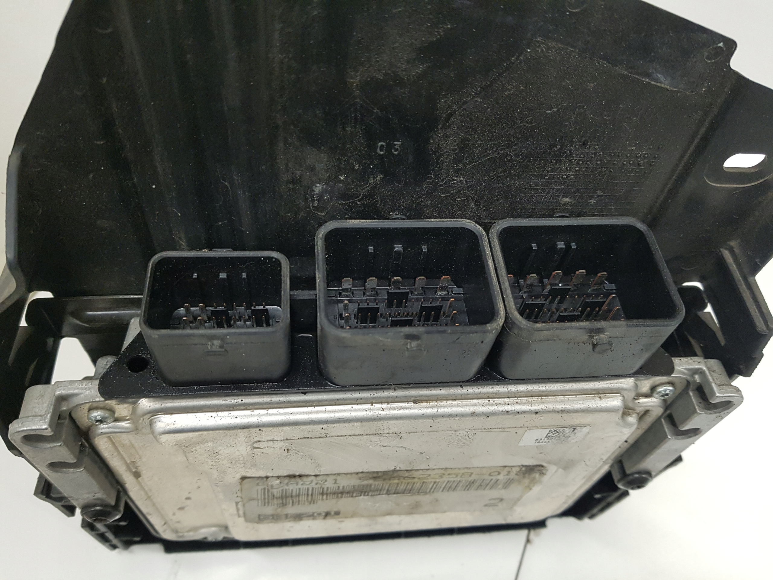 computer of the engine control unit PEUGEOT 207 5BE701