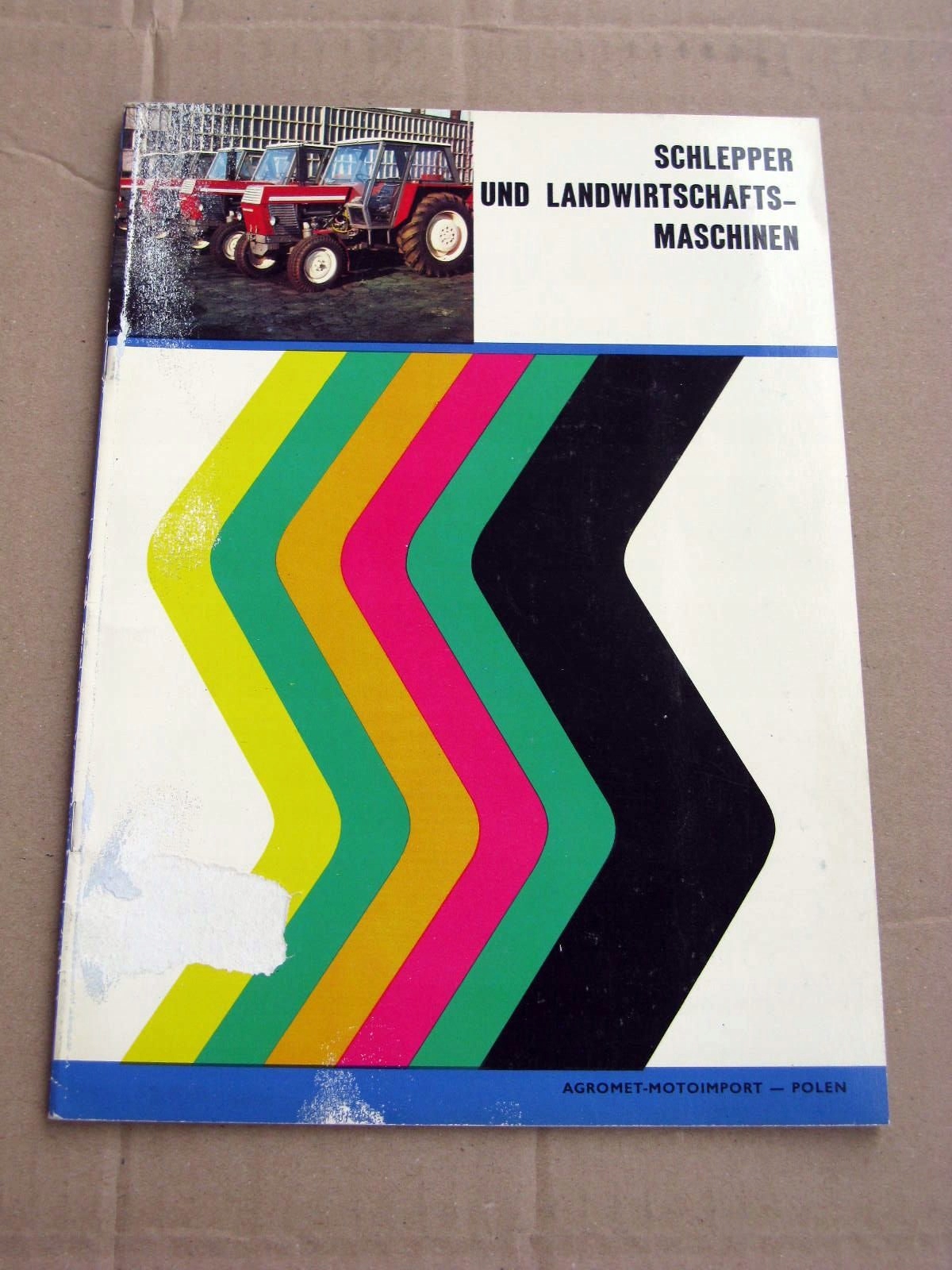 Agromet (1973) - katalog rolniczy PRL _ Ursus _ Bizon