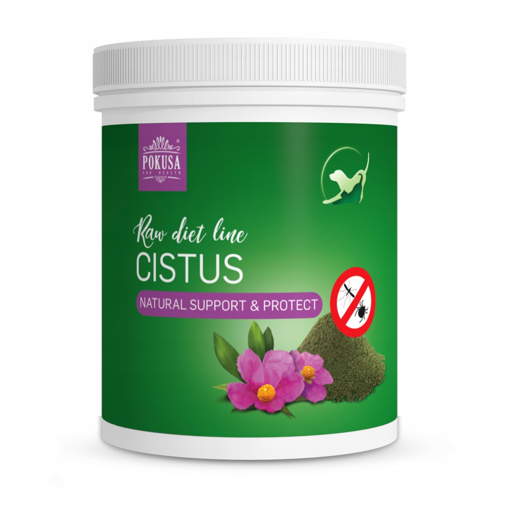 Levně Pokusa Cistus 500G Čistič Na Klíšťata Komáří Blechy Ochrana Pro Psa