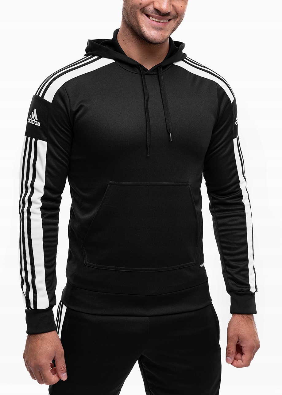 adidas pánská mikina s kapucí s kapucí pohodlná Squadra 21 vel S
