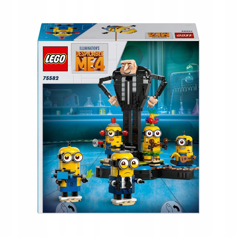 LEGO MINIONKI Gru i minionki z klocków 75582 Marka LEGO