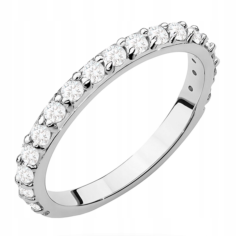 Zlatý Prstýnek pr. 585 Prsten s laboratorními diamanty 0,32 ct 14k