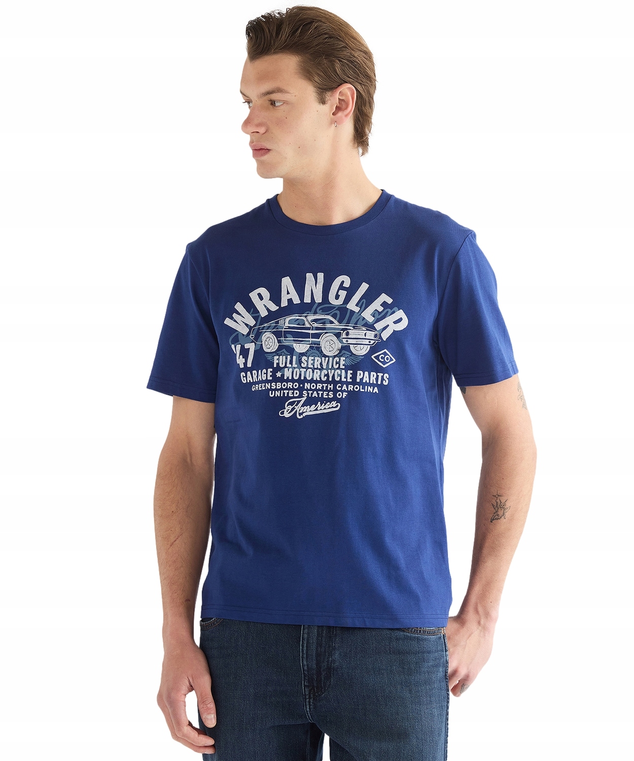 T-shirt Wrangler Americana Tee 112387018 Blue Depths XL
