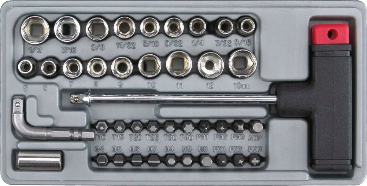

Wkrętak T-GRYF+41 Końcówki Kaseta 65150 Vorel