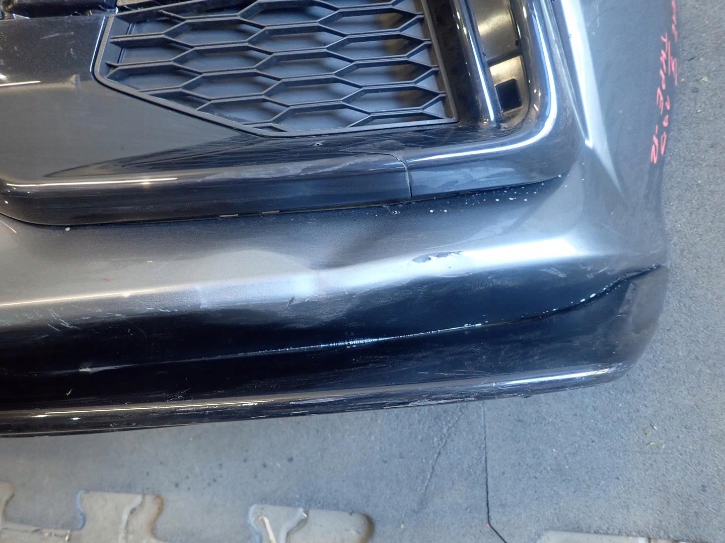 bumper rear part rear HONDA CIVIC X 2017- TYPE R