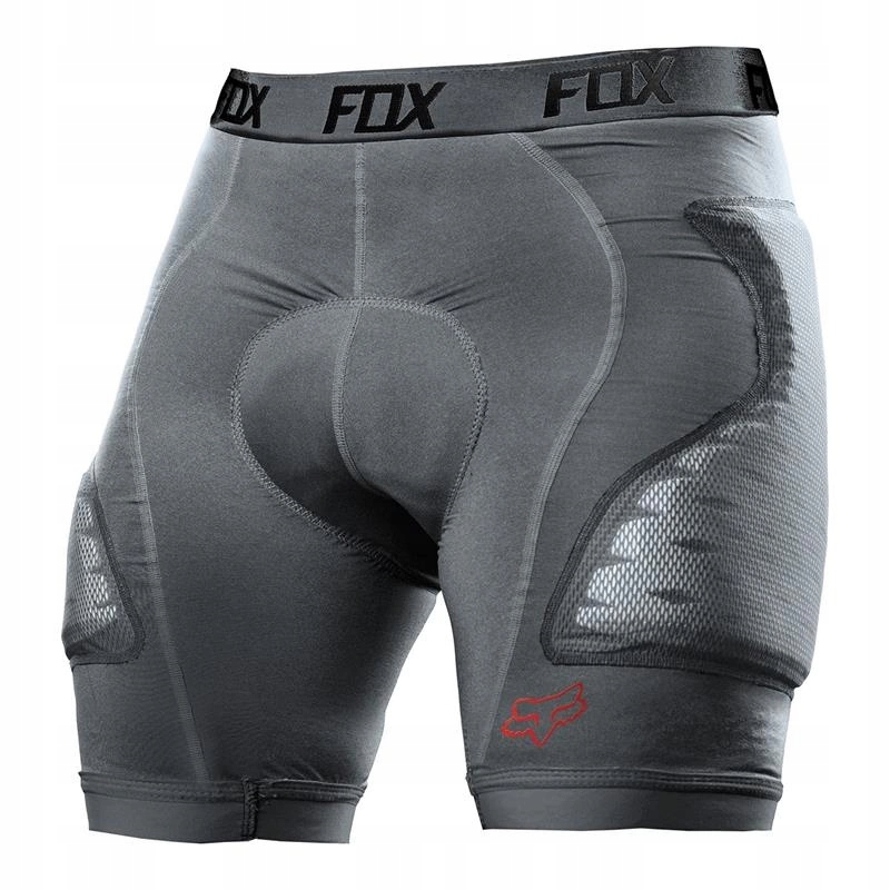 Šortky s chráničmi Fox Titan Race Short Charcoal šedé Darčeky