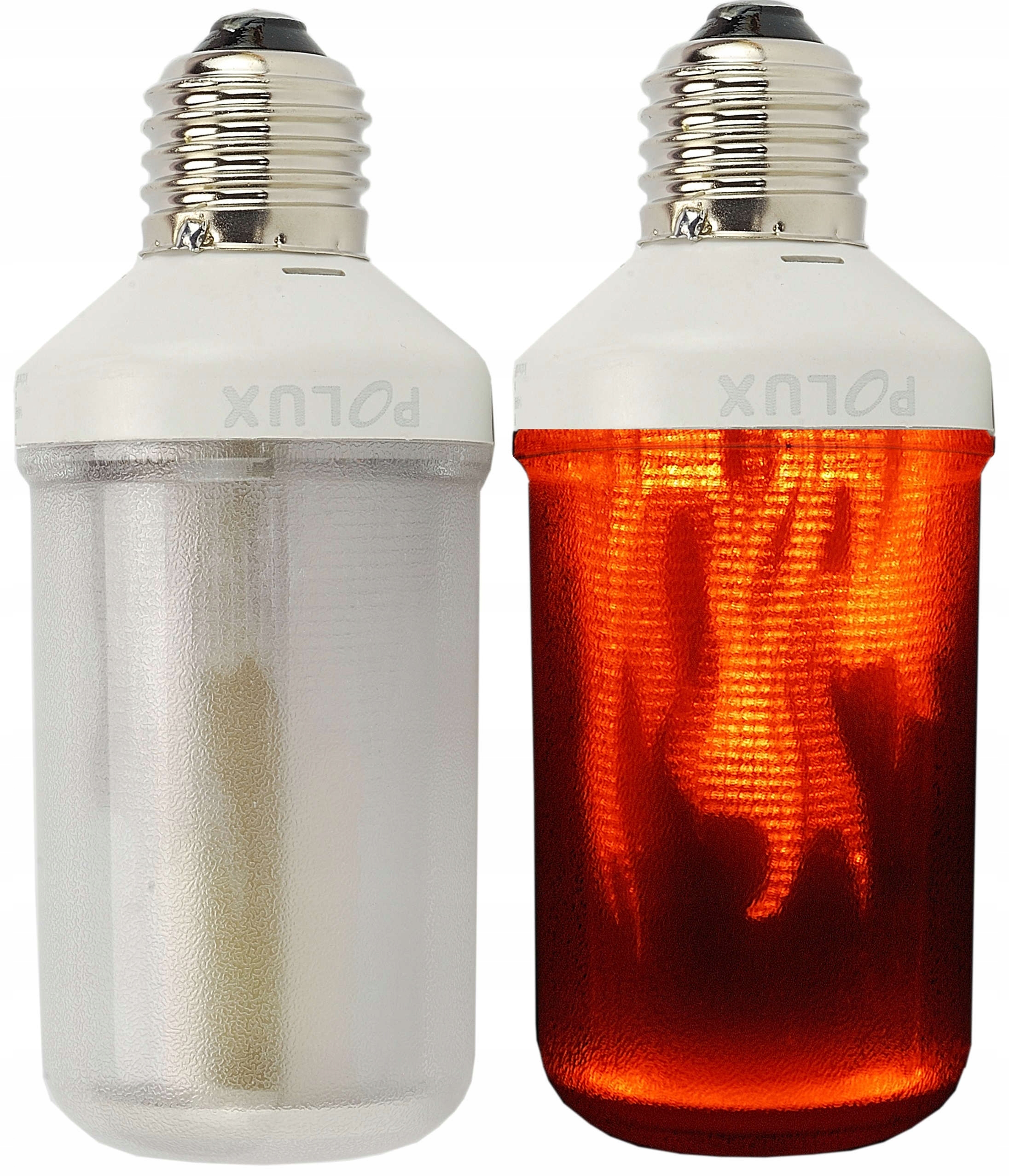 

paląca się zarówrka Led płomień flame loft pająk