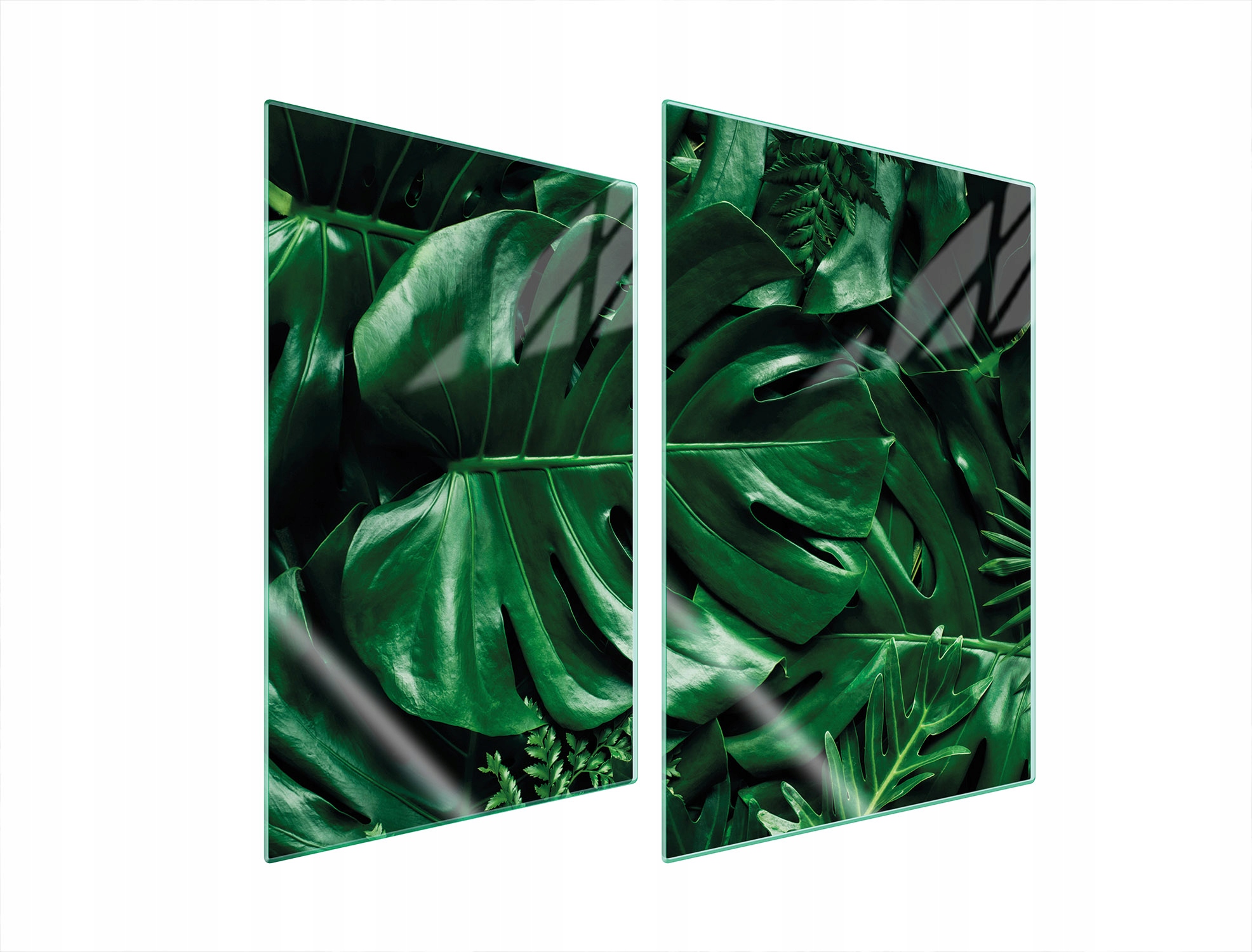 Ochranná Skleněná Deska Do Kuchyně 2x35x52 Monstera Tvrzené Sklo