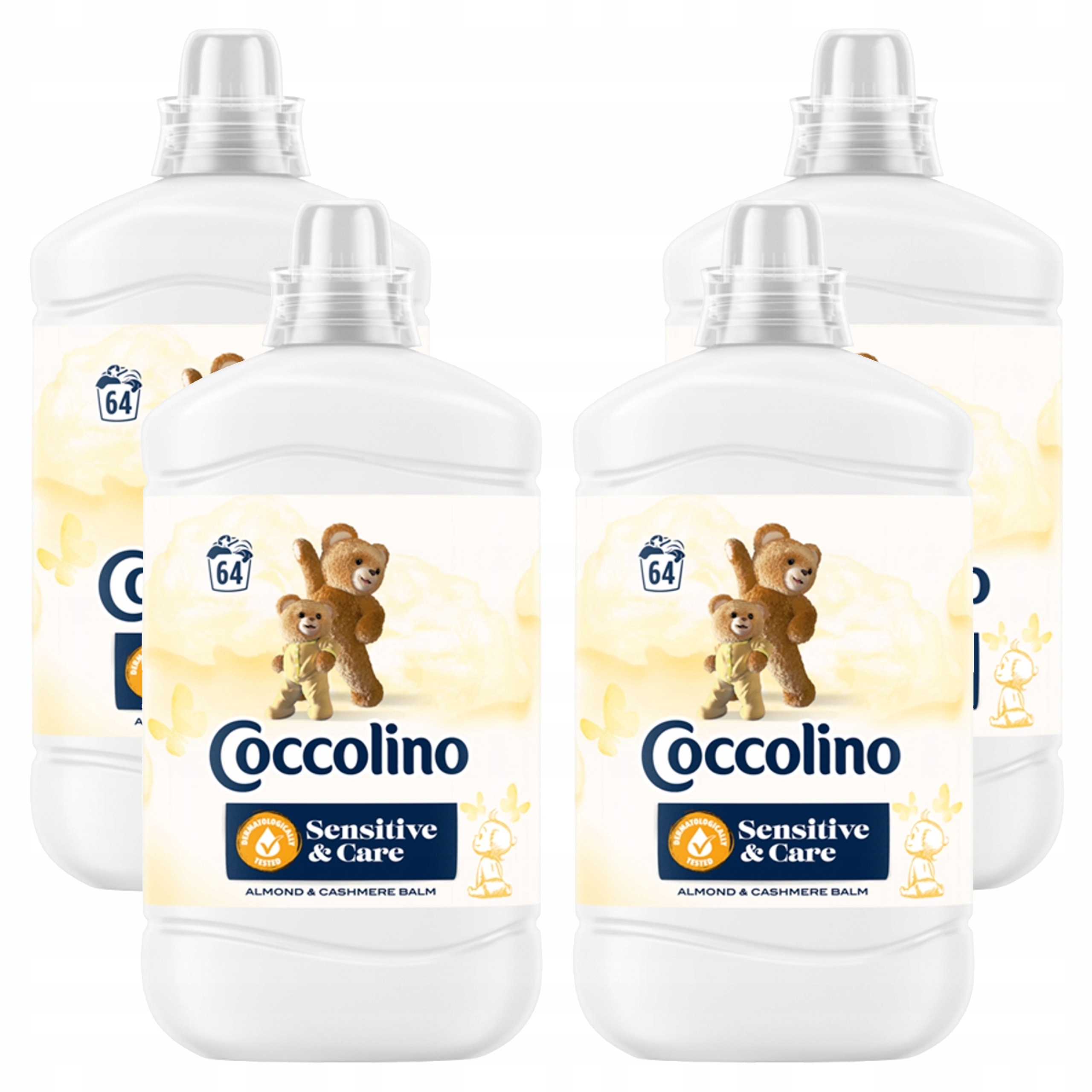 Levně tekutá aviváž Coccolino Creations Sensitive Almond & Cashmere Balm 6,4 l