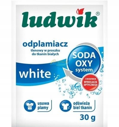 

Ludwik Odplamiacz w Proszku do Białego 30g