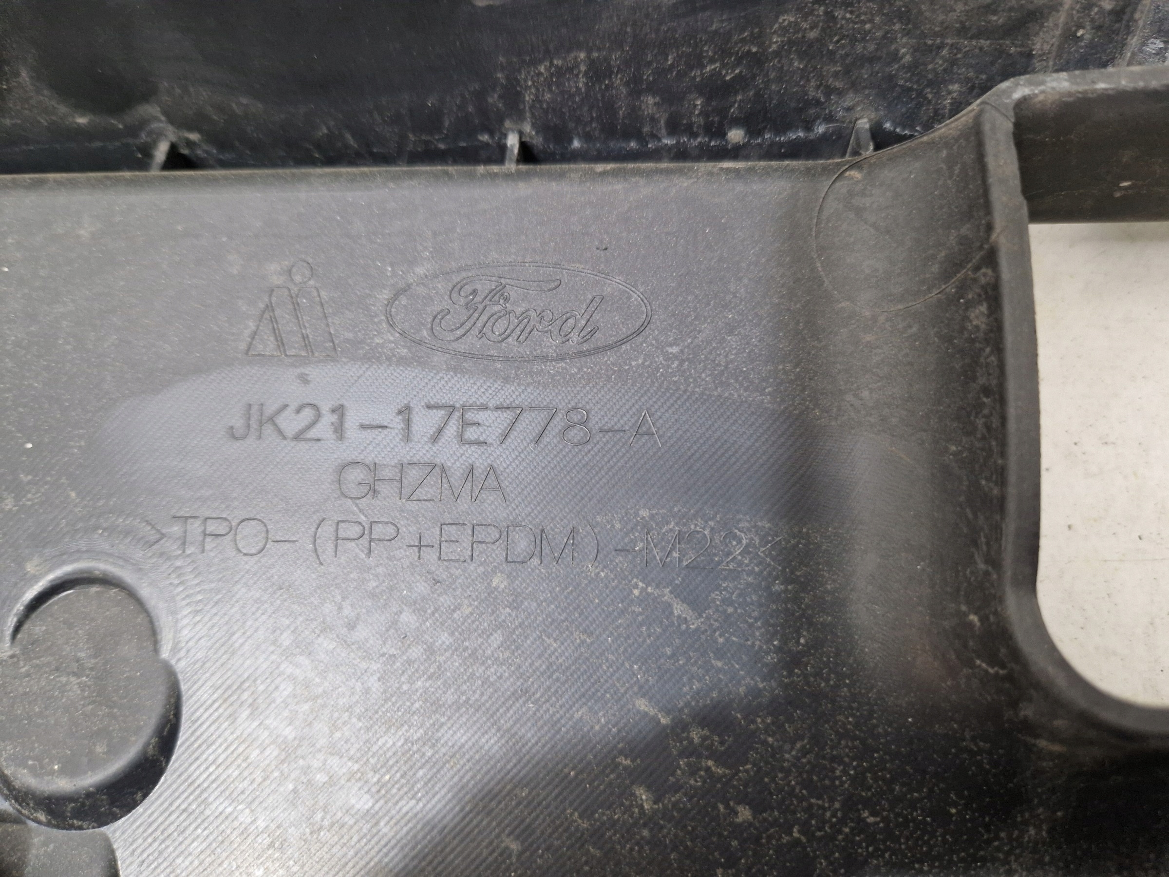 FORD TRANSIT CUSTOM 2017- support grill front front ORG JK21-17E778-A