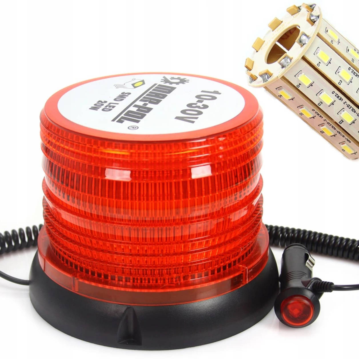 

Światło Ostrzegawcze 10-30V 40-LED