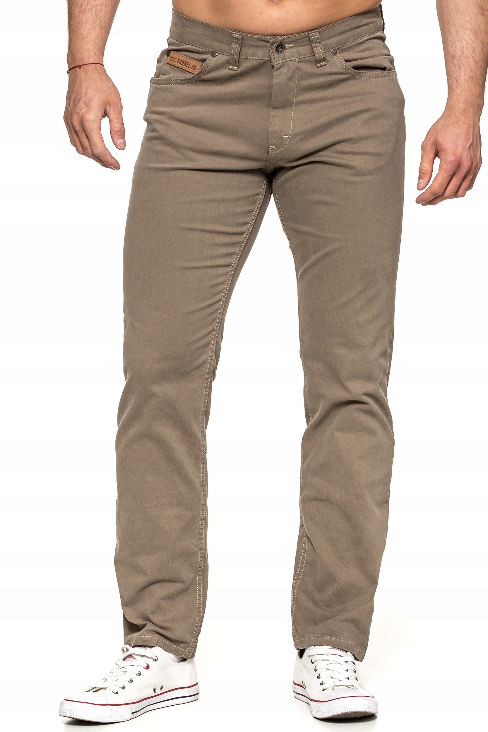 SPODNIE MĘSKIE CHINOSY VANKEL JEANS 578 -110cm/L32 Rozmiar 44/32