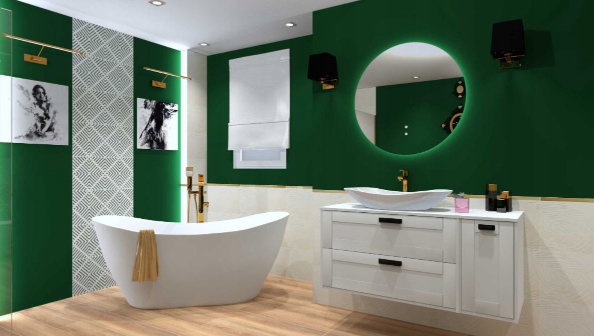 Lustro ścienne Elita koło 750 x 750 mm EAN (GTIN) 5907546863524