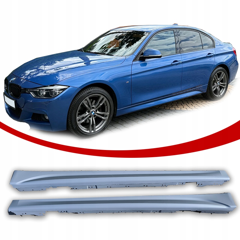 Bmw F30 F31 Boční Prahy Vložky M-balíček Bodykit